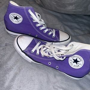 Purple Converse